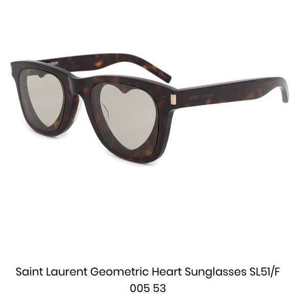 Saint Laurent Accessories - Saint Laurent  Sunglasses SL 51 HEART